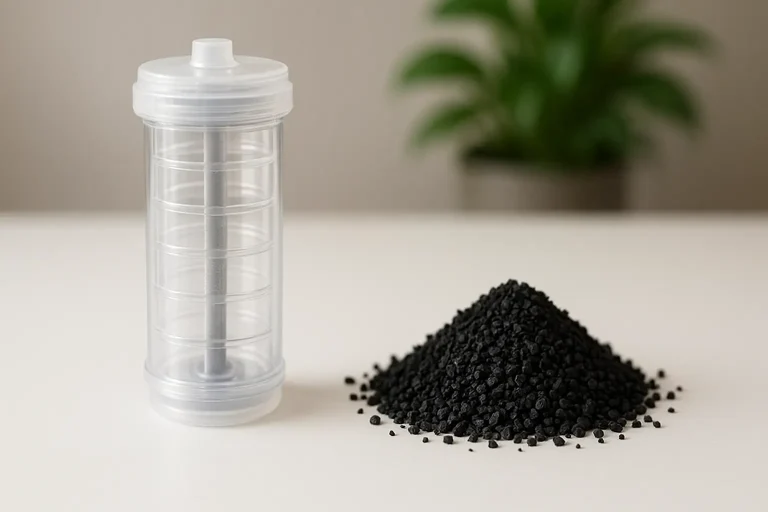 GAC in a water filter