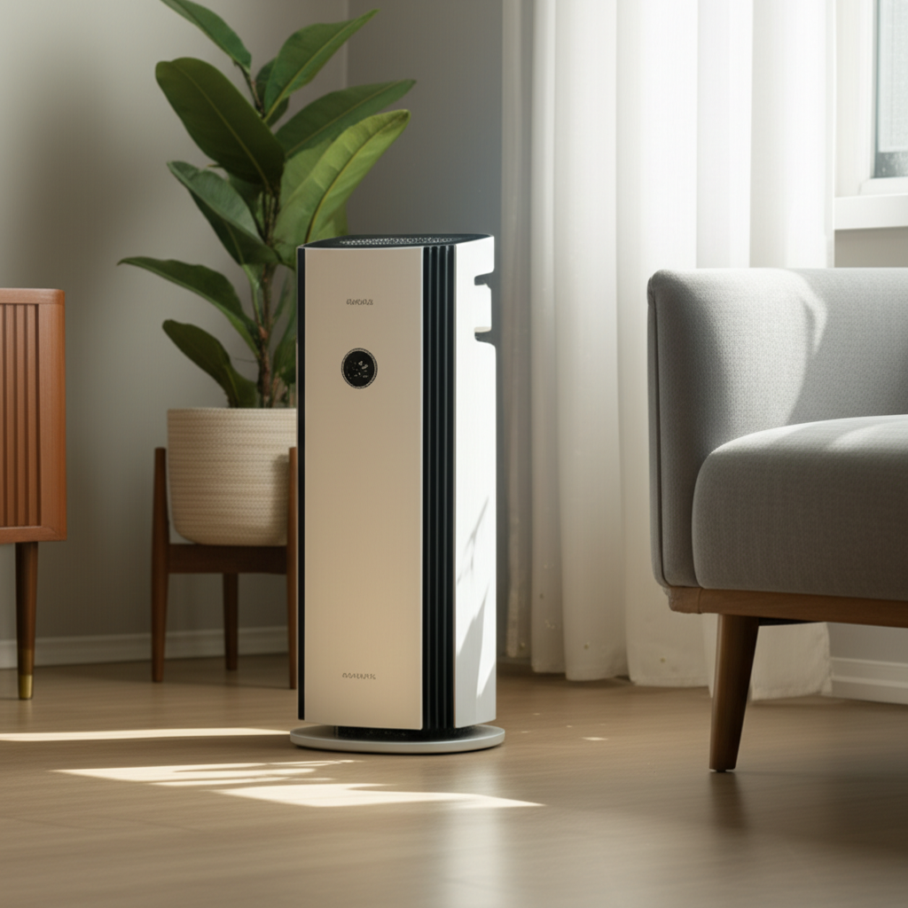 Generate a high-quality, relevant image prompt for an article about: Are Air Purifier Fans Essential