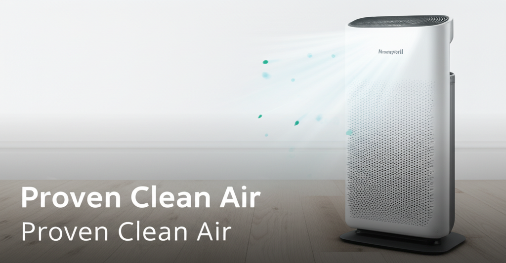 Generate a high-quality, relevant image prompt for an article about: Are Honeywell Air Purifier Good