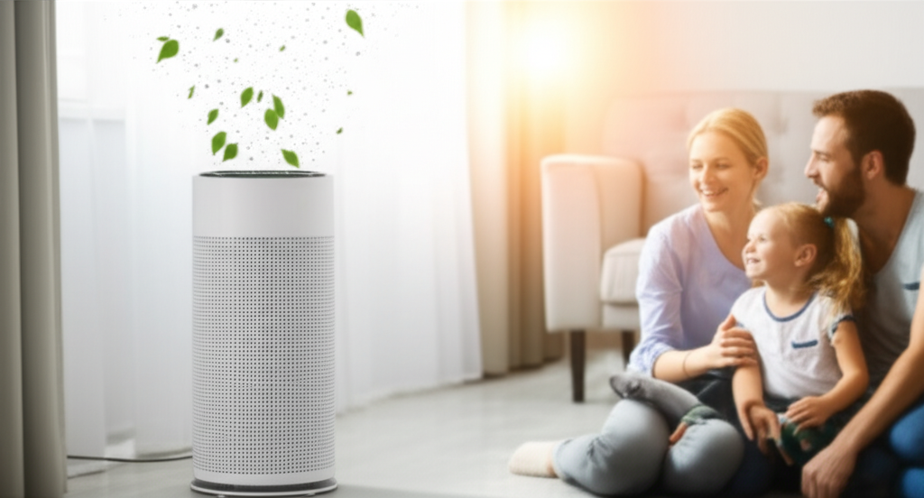 Generate a high-quality, relevant image prompt for an article about: Are Room Air Purifiers Safe? Es
