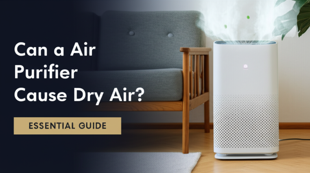 Generate a high-quality, relevant image prompt for an article about: Can a Air Purifier Cause Dry Ai
