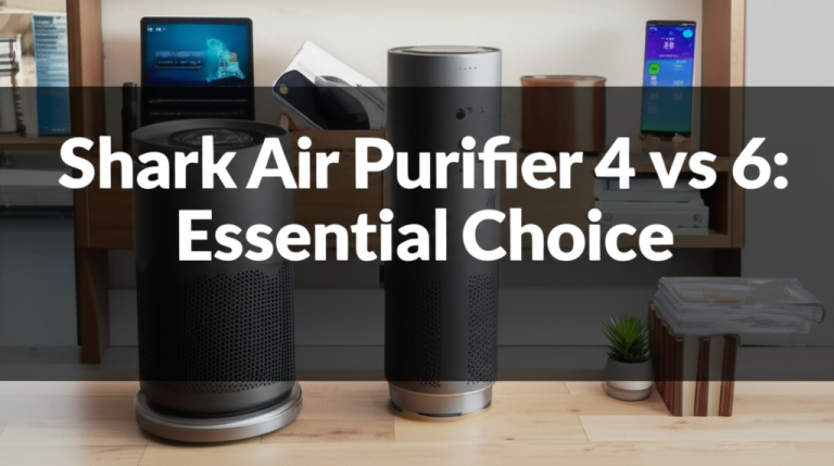 Shark Air Purifier 4 vs 6: Essential Choice