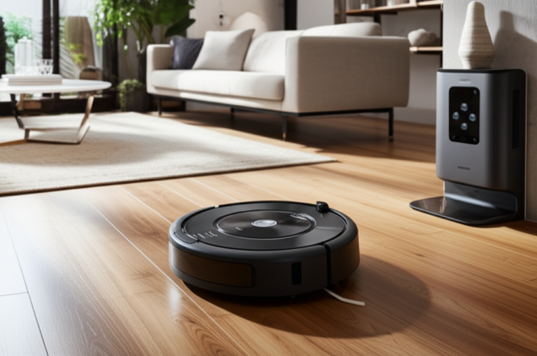 A Roomba Vacuum Cleaner: Genius Effortless Cleaning