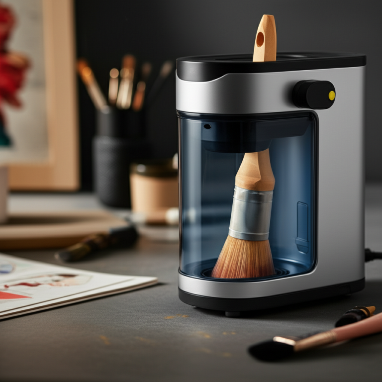 Automatic Paint Brush Cleaner: Genius, Effortless Cleaning