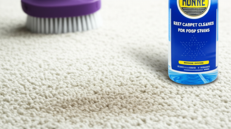 Best Carpet Cleaner For Poop Stains: Proven Solution