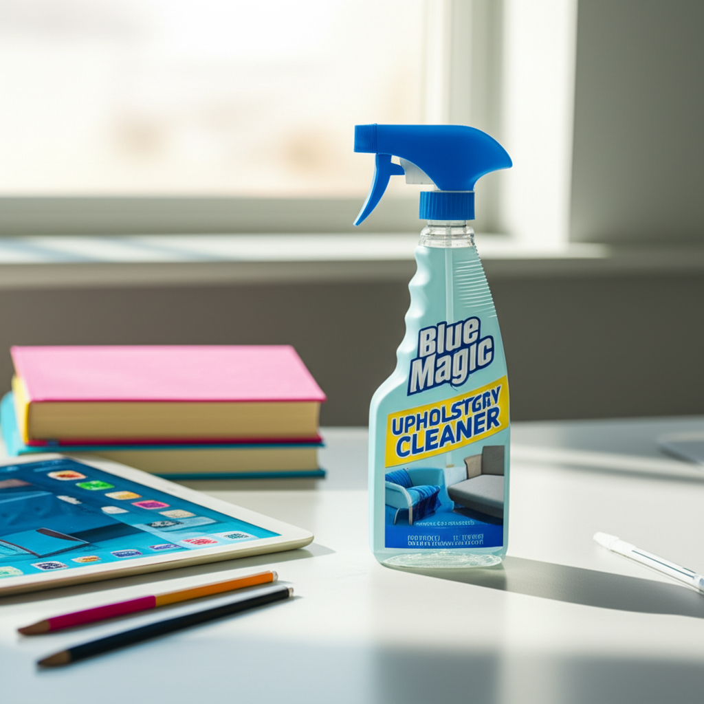 Blue Magic Upholstery Cleaner: Proven Essential for Classrooms