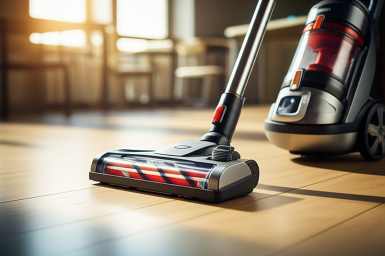 Bristle Vacuum Cleaner: Essential For Spotless Classrooms