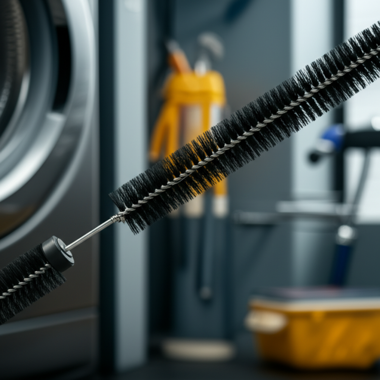 Brush For Cleaning Dryer Vent: Genius Essential Tool