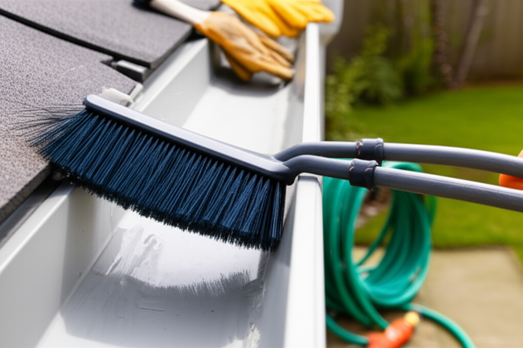 Brush for Cleaning Gutters: Genius Effortless Solution