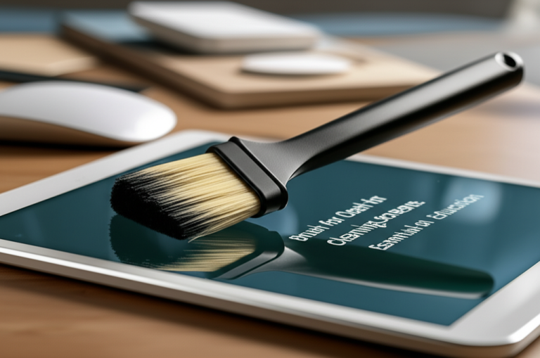 Brush For Cleaning Screens: Essential For Education