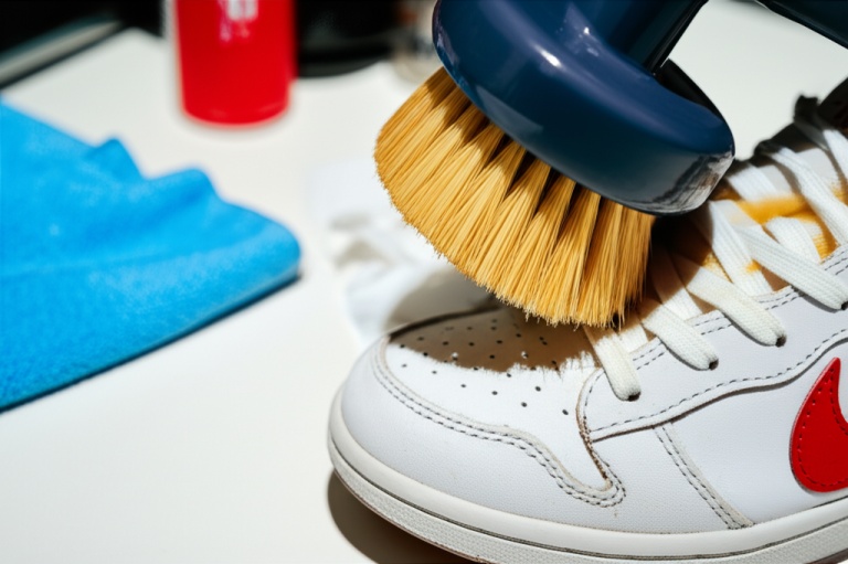 Brush For Cleaning Sneakers: Genius Effortless Shine