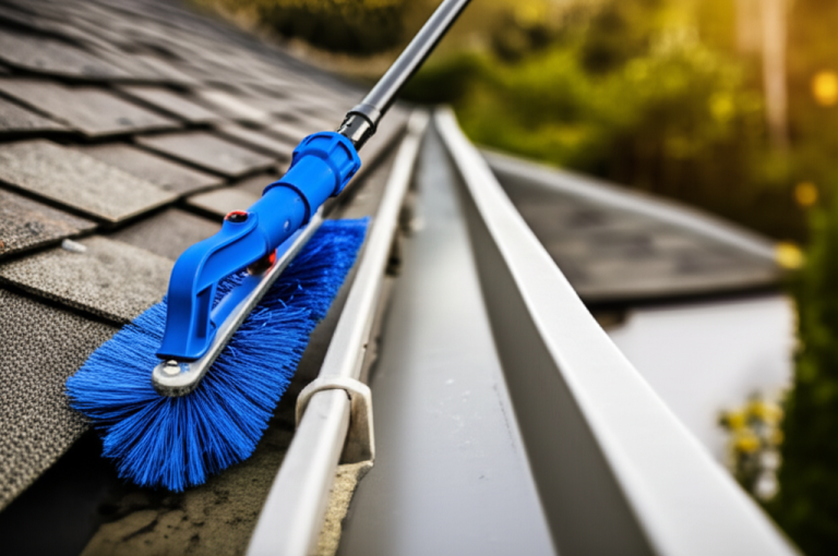 Brush For Gutter Cleaning: Essential & Effortless