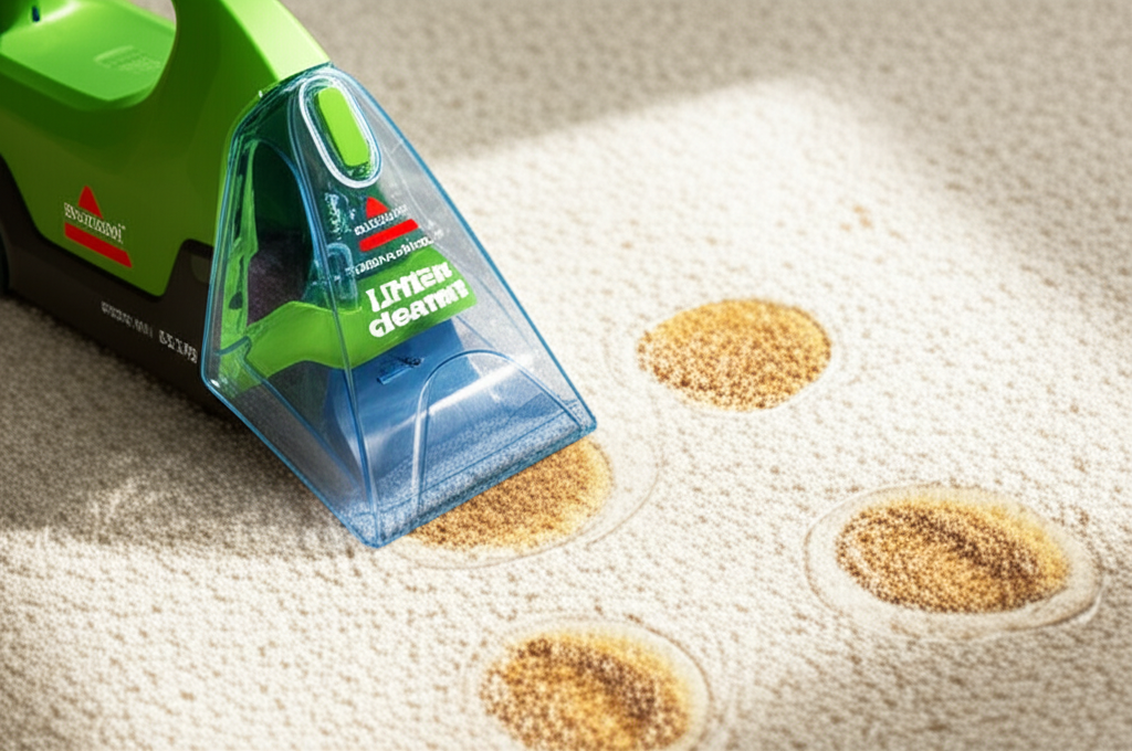 Carpet Cleaner Bissell Little Green: Genius Spot Solution