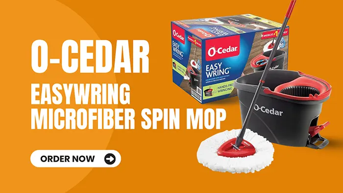 O-Cedar EasyWring Microfiber Spin Mop