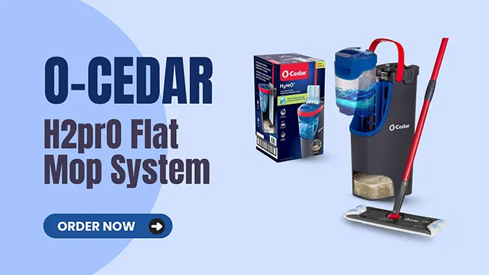 O-Cedar H2prO Flat Mop System
