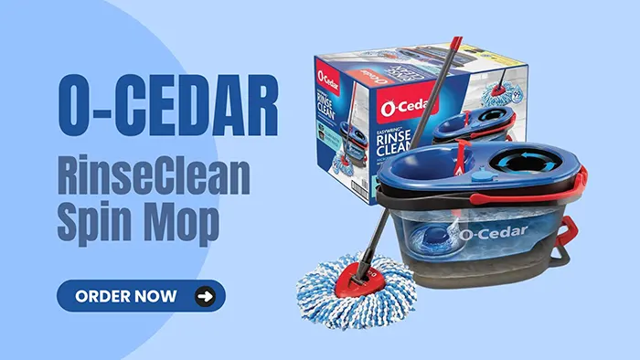 O-Cedar RinseClean Spin Mop