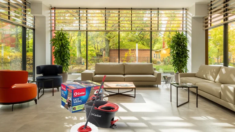 cedar mop and bucket set