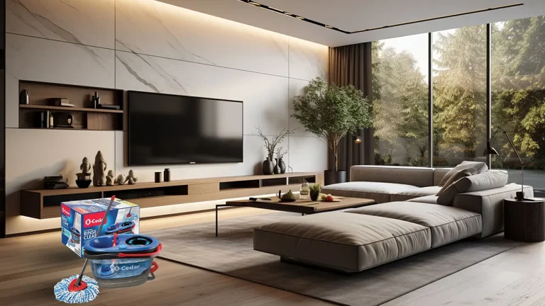 cedar mop bucket rinse clean