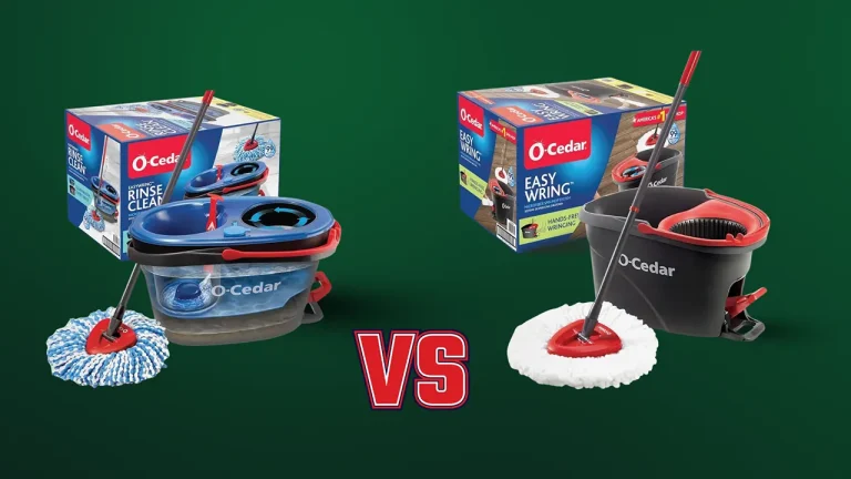 cedar mop clean and dirty water