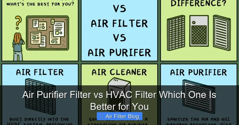 Air Purifier Filter vs HVAC Filter Which One Is Better for You
