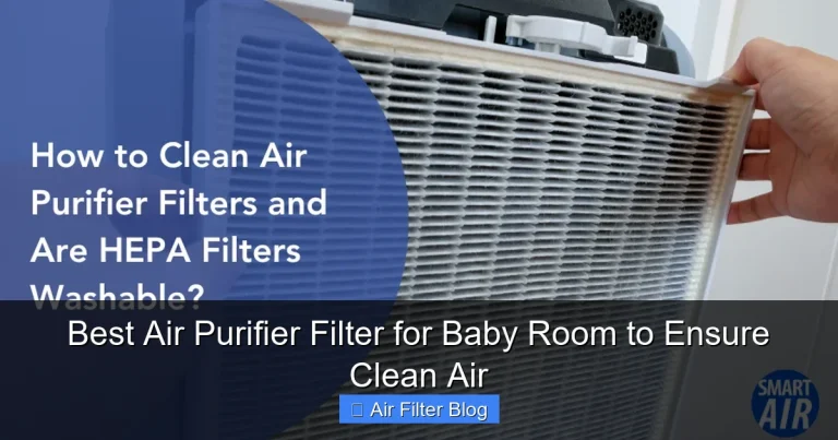 Best Air Purifier Filter for Baby Room to Ensure Clean Air
