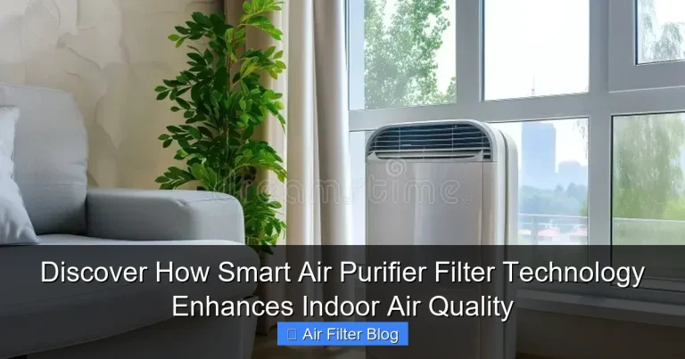 Discover How Smart Air Purifier Filter Technology Enhances Indoor Air Quality