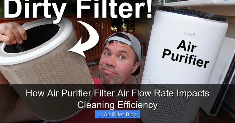 How Air Purifier Filter Air Flow Rate Impacts Cleaning Efficiency