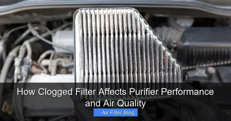 How Clogged Filter Affects Purifier Performance and Air Quality