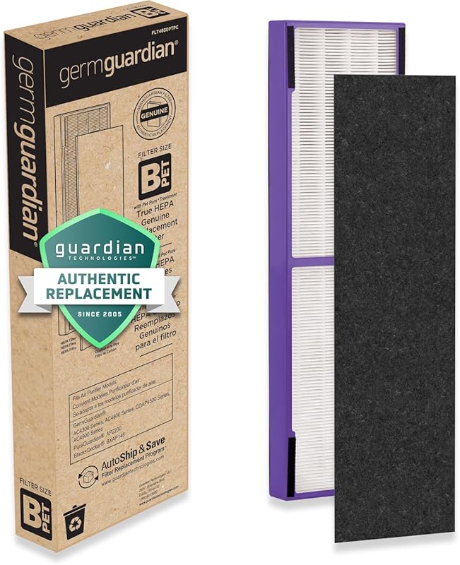 Germ Guardian FLT4850PT True HEPA Genuine Air Purifier Replacement Fil