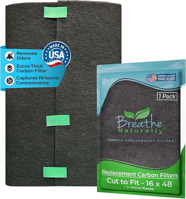 Breathe Naturally Universal Cut-to-Fit Activated Carbon Air Filter She