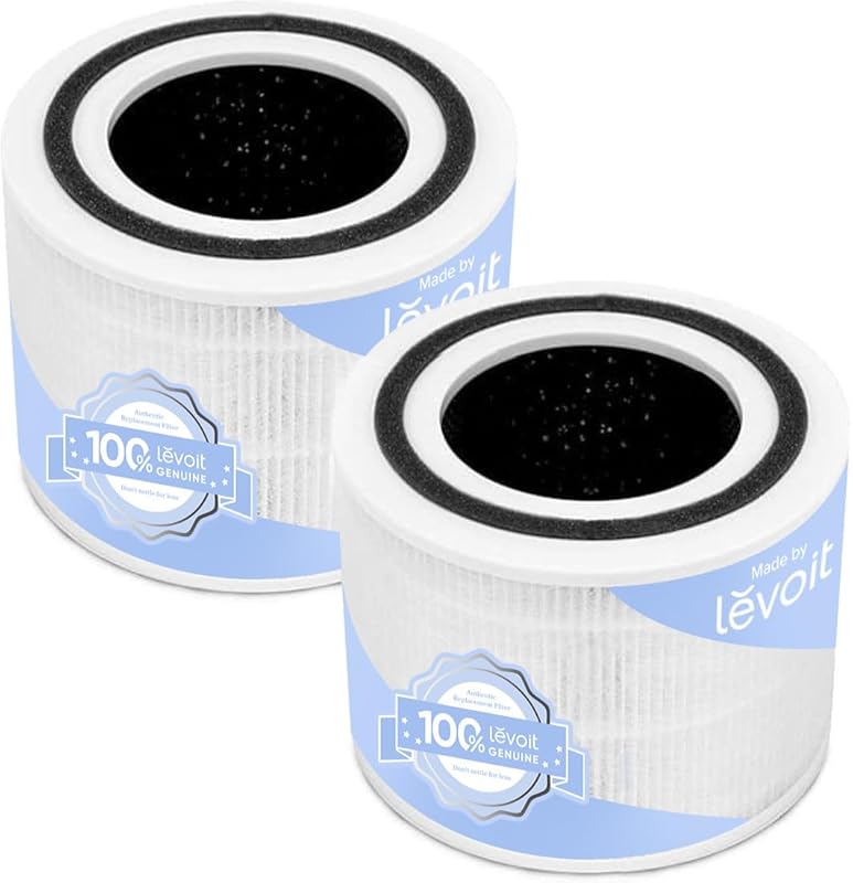 LEVOIT Core 300-P Genuine Replacement Filter 2 Pack, HEPA Sleep Mode S