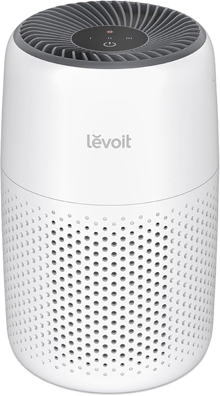 LEVOIT Core Mini-P Air Purifier for Bedroom, 3-in-1 Filter, Aroma Pad,