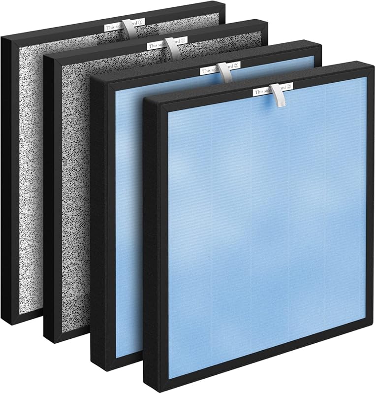 HSP001 True HEPA Replacement Filter 2-Pack Compatible with HSP001 Air 