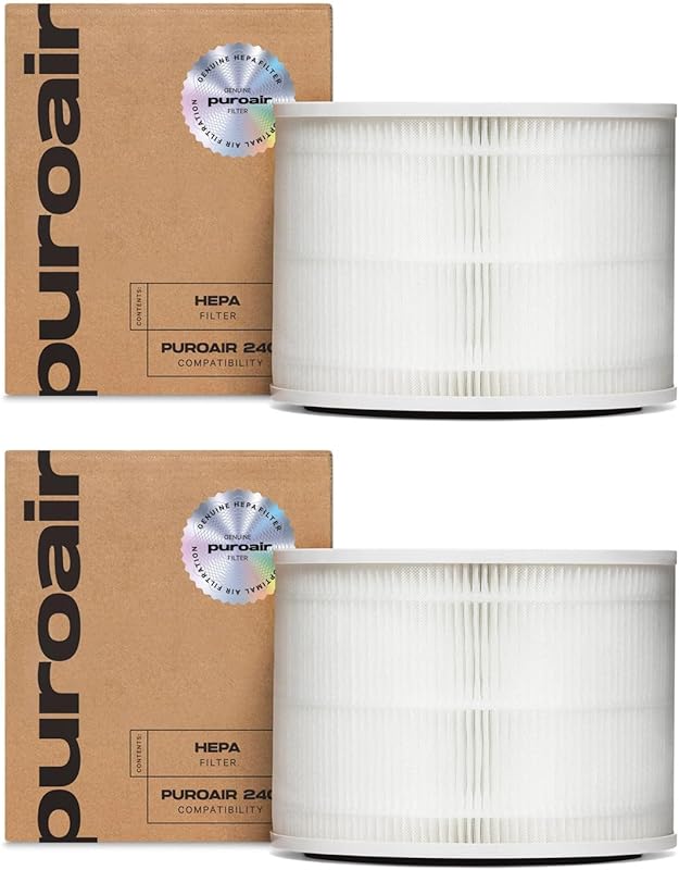PuroAir 240 Genuine Replacement Filter 2-Pack, HEPA CarbonTech Filter