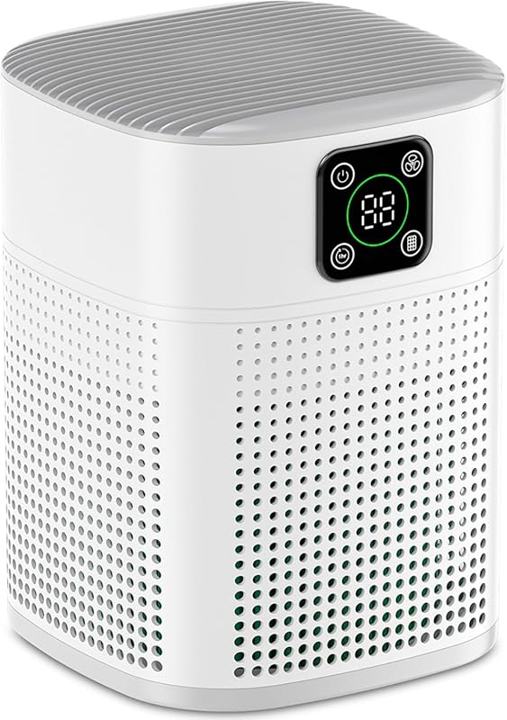 Honeyuan H13 HEPA Air Purifier for Bedroom and Large Rooms up to 1095 