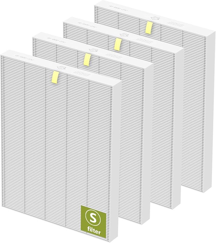 Winix C545 True HEPA Replacement Filter S 4 Pack for C545, B151, P150,
