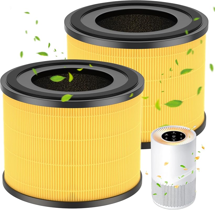 AP-S0610L Pet Care Replacement Filter 2-Pack for MOOKA Air Purifier wi