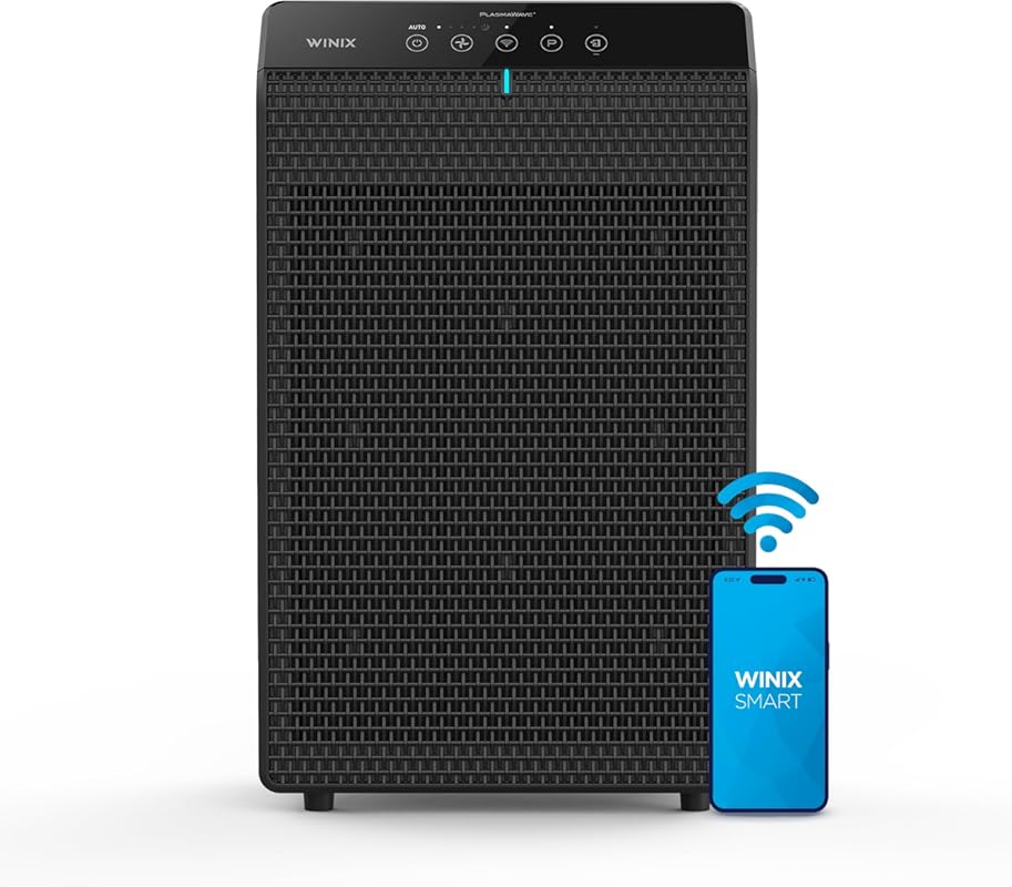 WINIX 5520 Air Purifier for Large Rooms, True HEPA, Carbon Filter, Air