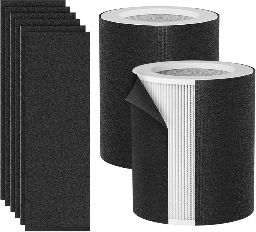 Hunter H-HF400-VP H-PF400 Replacement Filter Kit with 2 True HEPA and