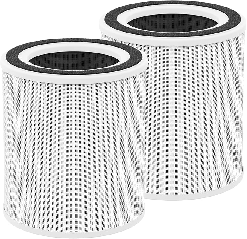 H13 HEPA Replacement Filter 2-Pack for Air Purifiers, Captures Dust, P