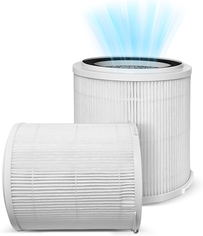 OdorStop OSAP5FIL True HEPA Replacement Filters, Multi-Stage Carbon Fi