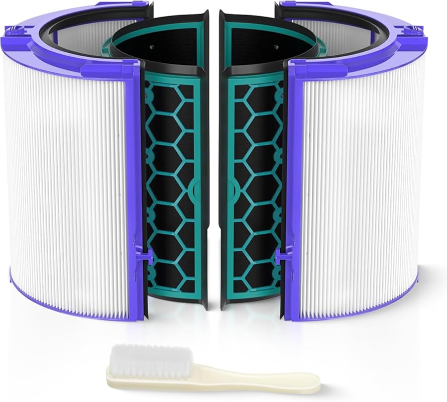 TP04 Replacement Filter with 360° Glass HEPA and Activated Carbon, Fit