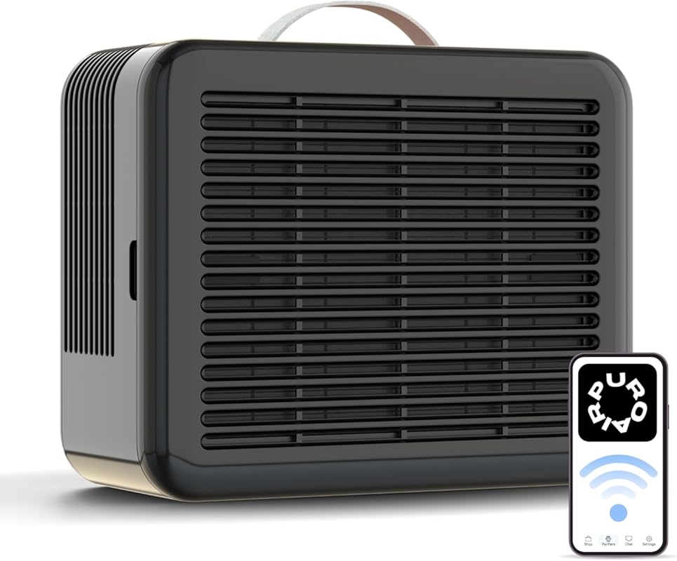 PuroAir 100i Smart HEPA Air Purifier for Home Pets, Bedroom, Baby, and
