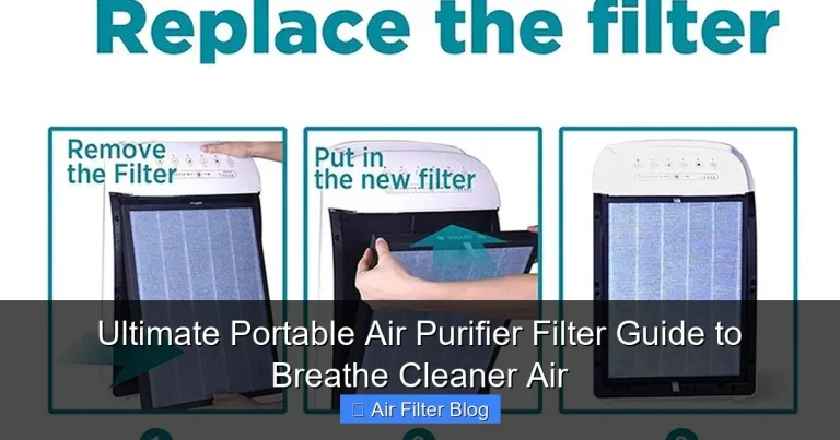 Ultimate Portable Air Purifier Filter Guide to Breathe Cleaner Air