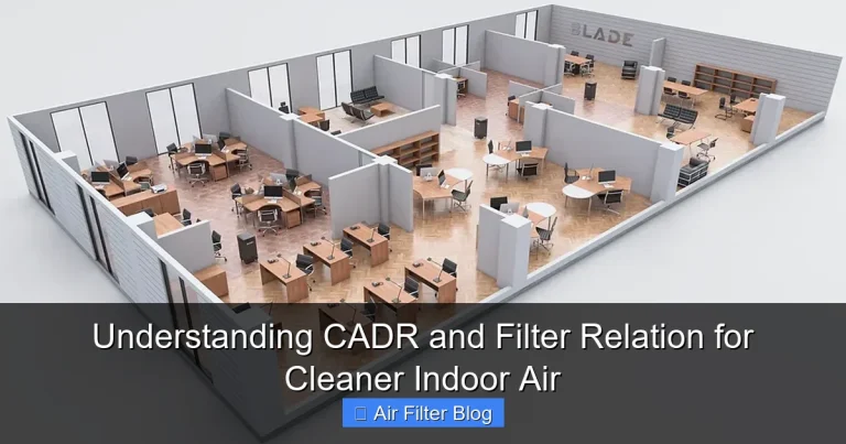 Understanding CADR and Filter Relation for Cleaner Indoor Air