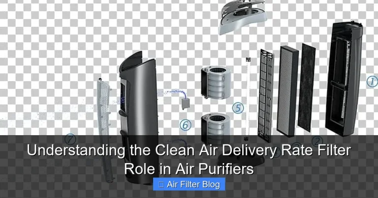Understanding the Clean Air Delivery Rate Filter Role in Air Purifiers