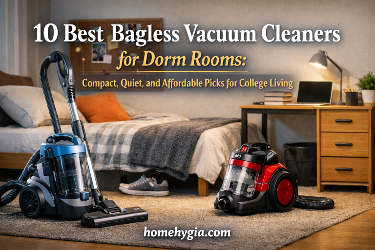 Best Bagless Vacuum Cleaners for Dorm Rooms