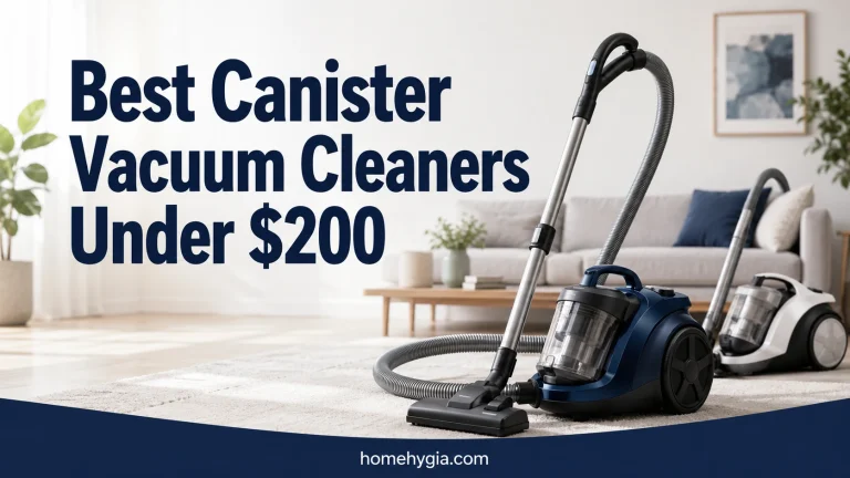 Best Canister Vacuum Cleaners Under $200