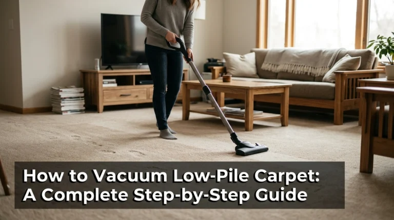 How to Vacuum Low-Pile Carpet A Complete Step-by-Step Guide