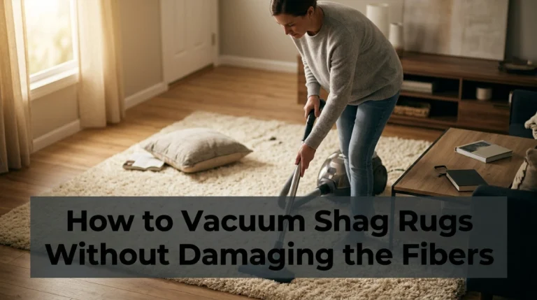 How to Vacuum Shag Rugs Without Damaging the Fibers